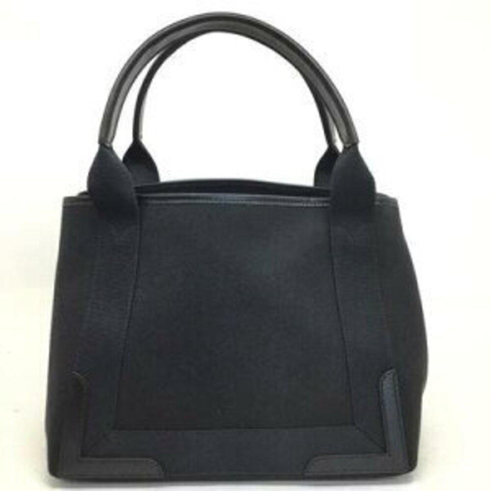 BALENCIAGA Navy Blue Cabas Tote Bag Black Clutch - Picture 2 of 9